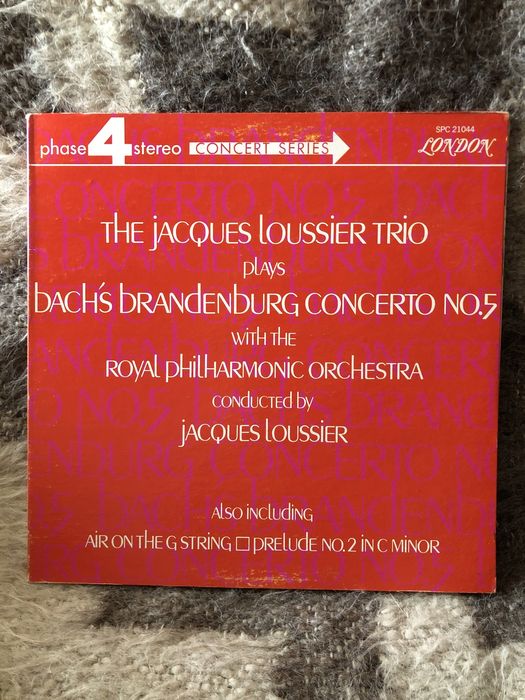 Пластинка The Jacgues Loussier Trio
