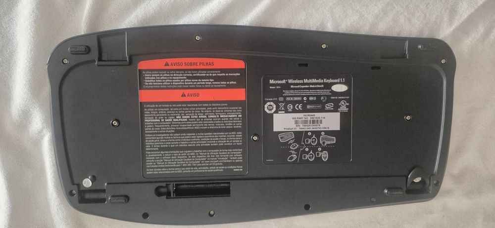 Vendo teclado Microsoft - para peças