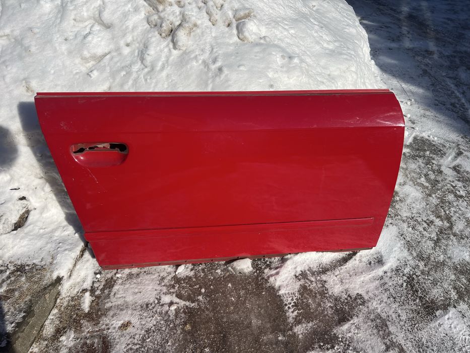 Drzwi audi a6 b7 prawy przód czerwone