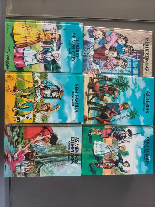 Coleções de livros antigos para criança