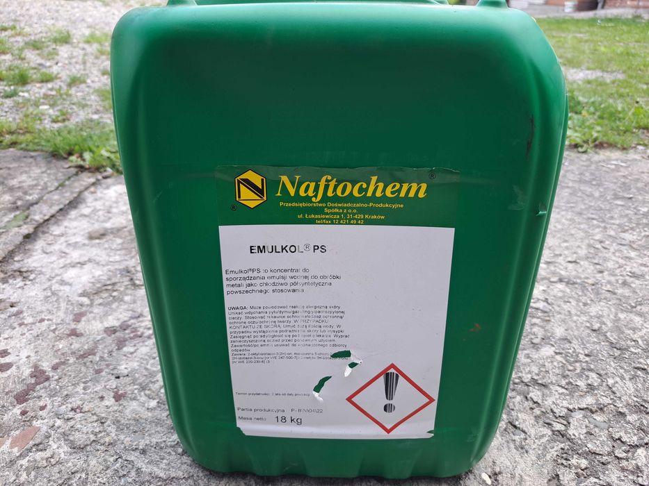Emulkol PS emulsja chłodziwo do obróbki metali 18 kg