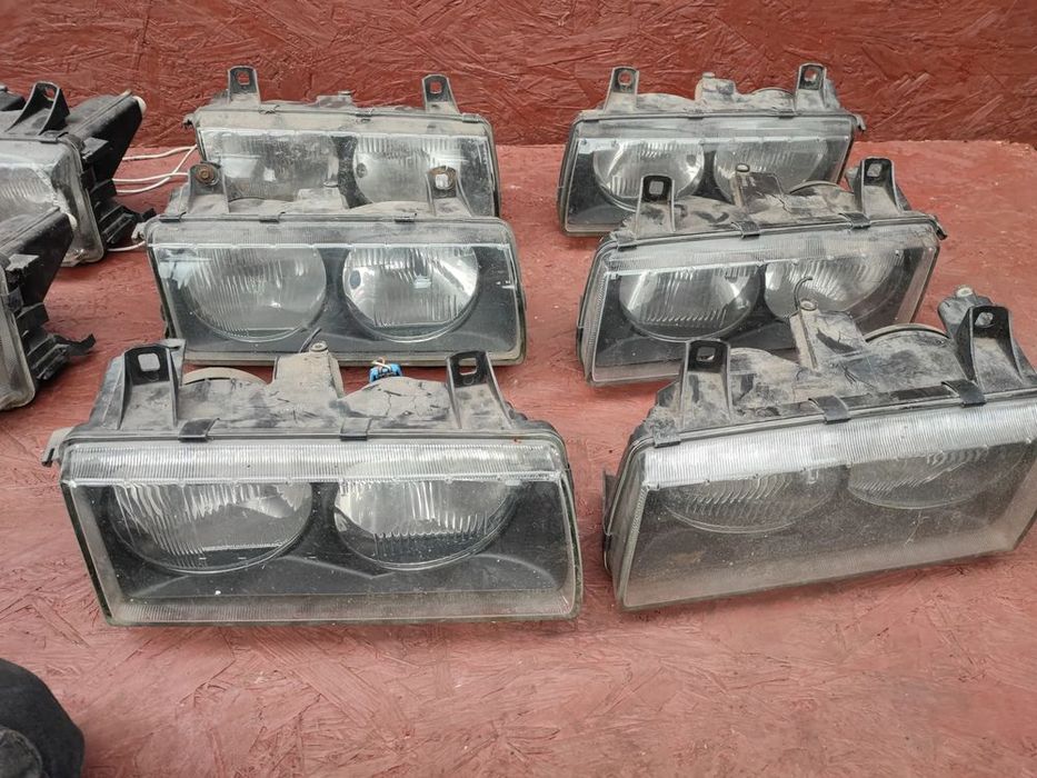 bmw e36 compact oryginalne lampy przednie lewa / prawa o nr. 63 12 8 3