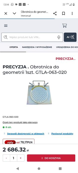 Podesty obrotnice płyty  rozprężne GTO laser precyzja