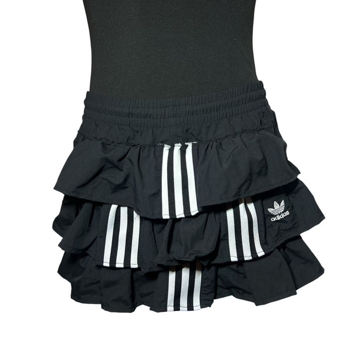 Spódniczka Adidas damska upcycle krótka