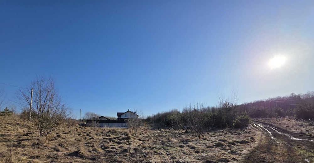 Ділянка с. Давидів під будівництво біля лісу 20 соток