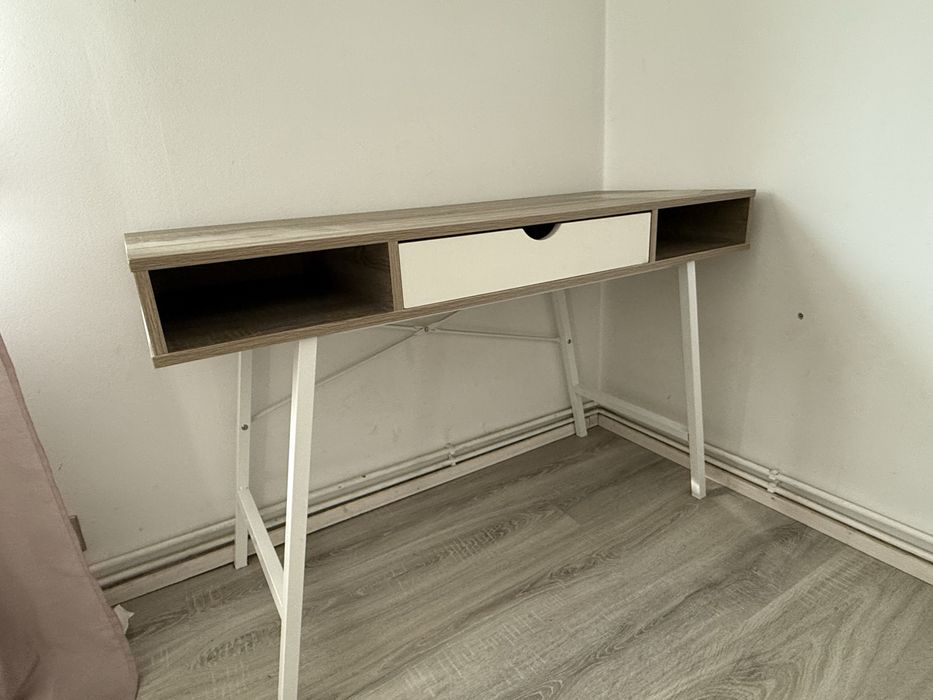 Biurko jysk biały/dąb