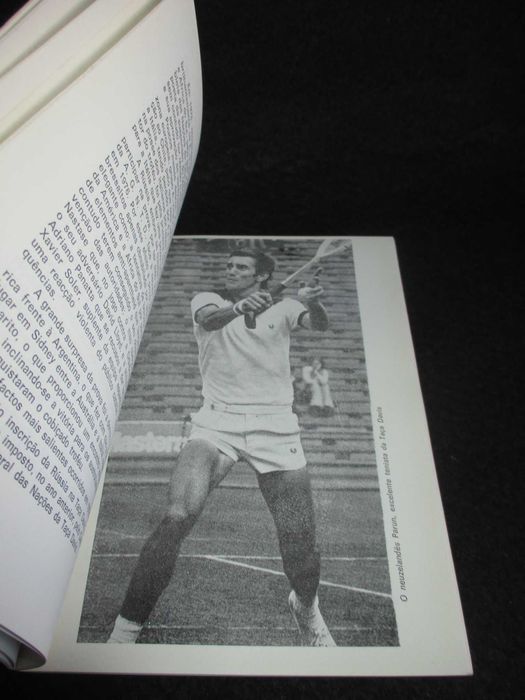 Livro Portugal na Taça Davis Fonseca Vaz 1979 Autografado