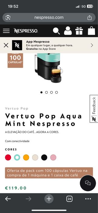 Máquina de café Nespresso