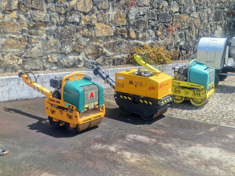 Cilindro compactador apeado