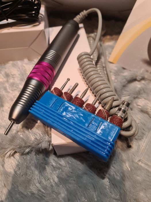 Frezarka do paznokci AZ GOGO JW-500  Zestaw