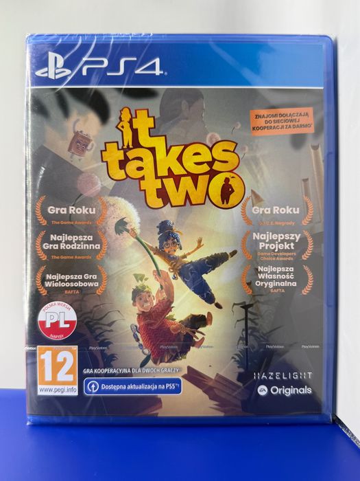 It Takes Two GRA PS4 (Kompatybilna z PS5) NOWA [FOLIA]