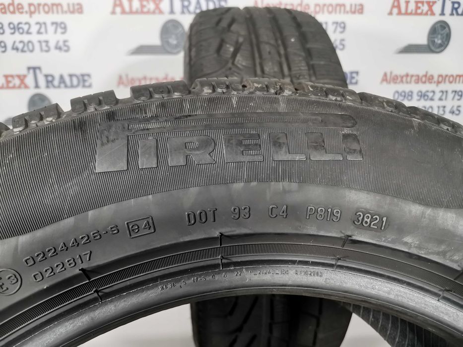 2 шт. 225/60 R17 Pirelli Sottozero Winter 210 Serie 2 зимові шини б/у
