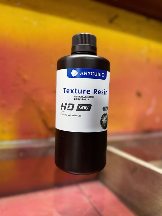 Свіженька смола Anycubik TEXTURE Resin Beige / TEXTURE Resin HD Gray