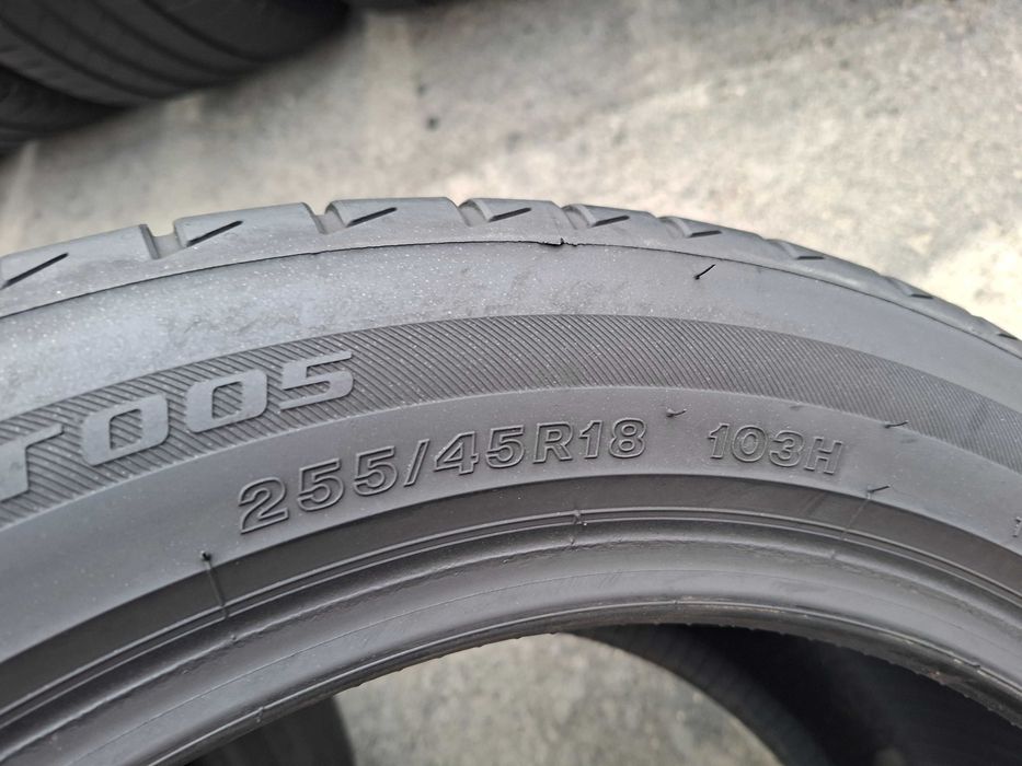 Шини Б/У 4шт 255/45 R18 103H Bridgestone Turanza T005.