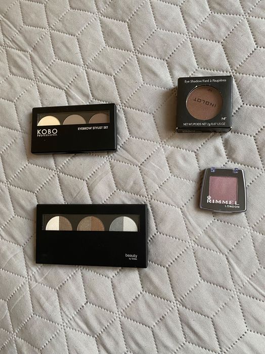 Kosmetyki cienie do powiek, brwi -nowe +2 gratis