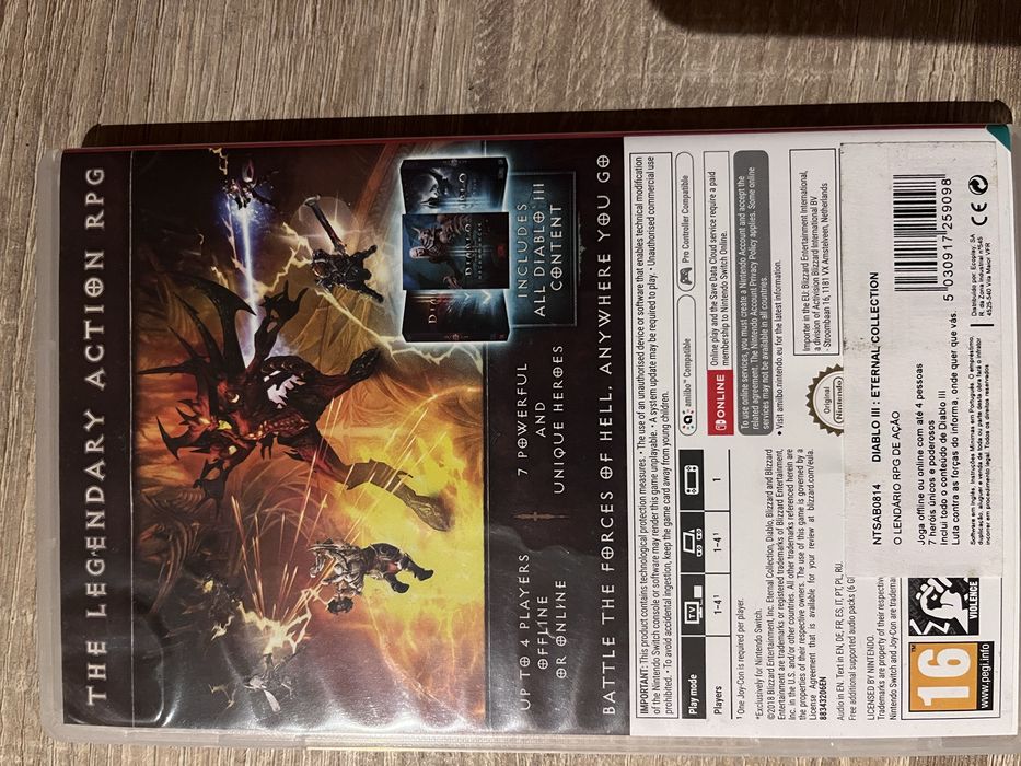 Diablo Eternal Colection Nintendo Switch