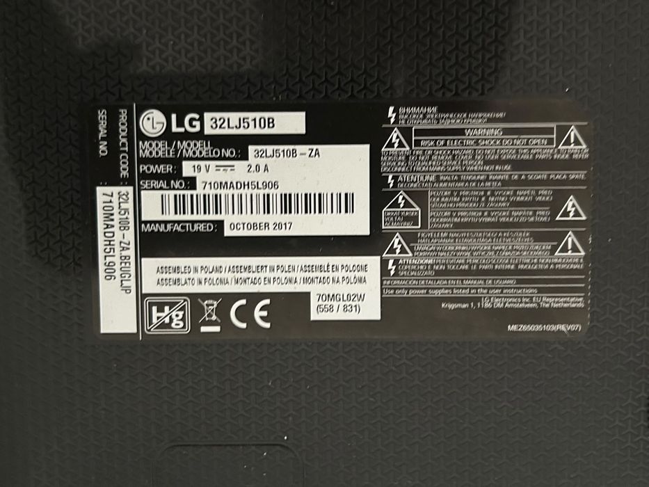 Televisao LG 32LJ520B 32 polegadas