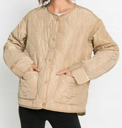 B.P.C kurtka damska pikowana oversize przejściowa ^50