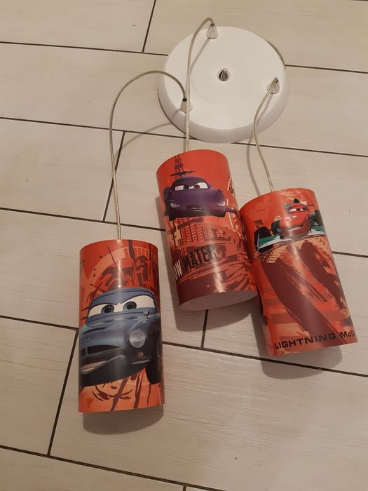 Lampa dziecięca auta