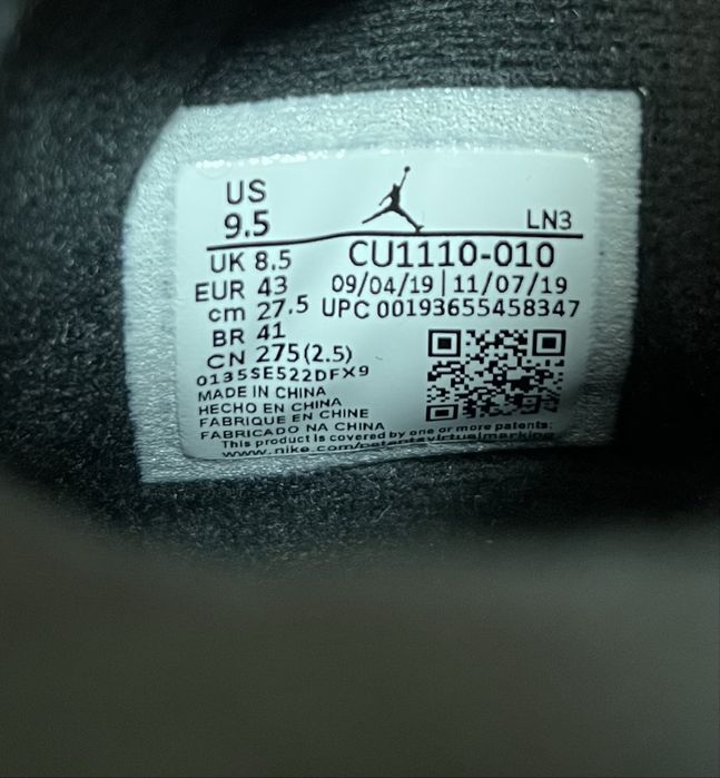 Кросівки Nike Air Jordan 4 Retro Black Cat - CU1110-010