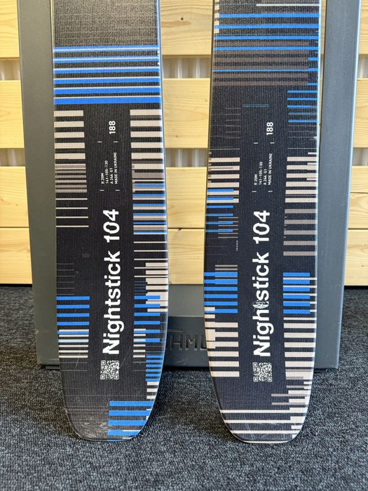 Nowe narty FISCHER NIGHTSTICK 104 188cm freeride freestyle twintip BC