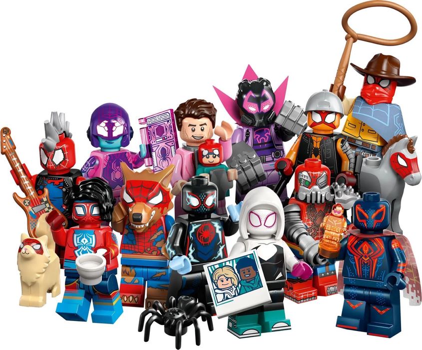 Lego SPIDER- MAN. Повний набір 12шт. Колекційні фігурки . Нові! Оригінал!