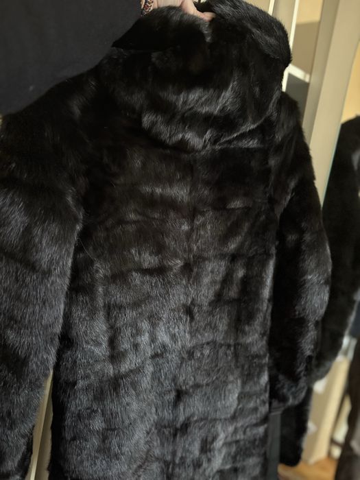 Шуба норка натуральна, трансформер