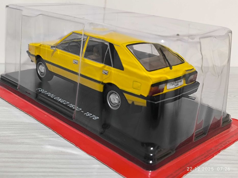 Samochody PRL 1:24 Hachette - Polonez 1500 Rok 1978