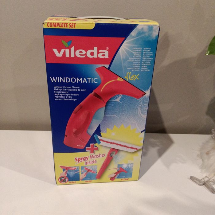 Elektryczna ściągacza do okien Vileda