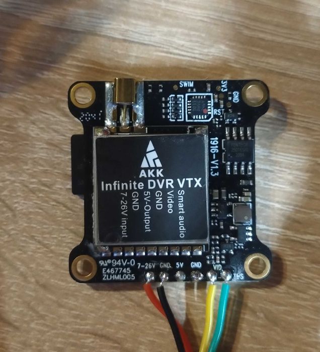 Vtx fpv analogowy akk infinite dvr