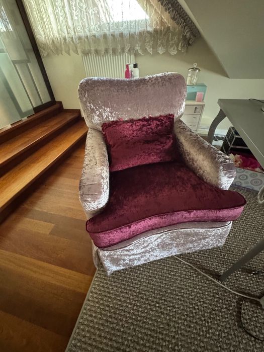 Komplet kanapa z fotelem