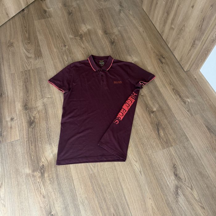 Чоловіча футболка поло Hugo Boss( розмірL-  XL)