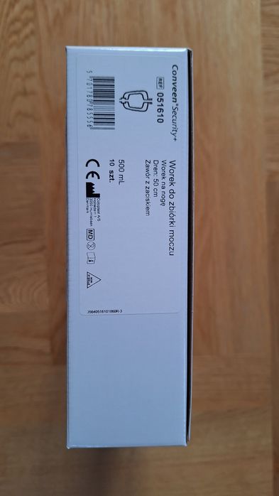 Cewnik 150 szt, Worek na mocz 70 szt. Coloplast