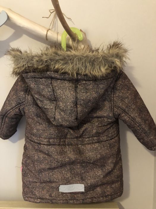 Zima Kurtka plaszczyk r.80