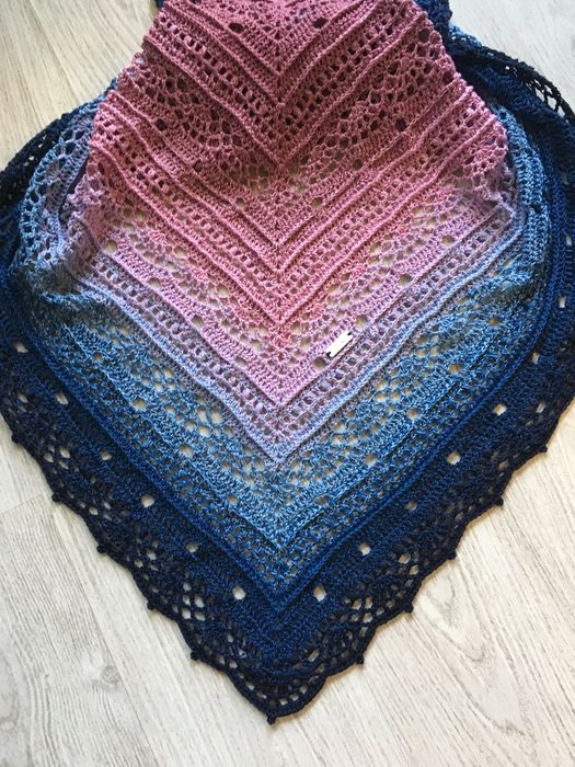 Chusta Nina szydełko hand made