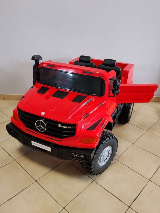 Auto na akumulator Mercedes Zetros ciężarówka dla dzieci
