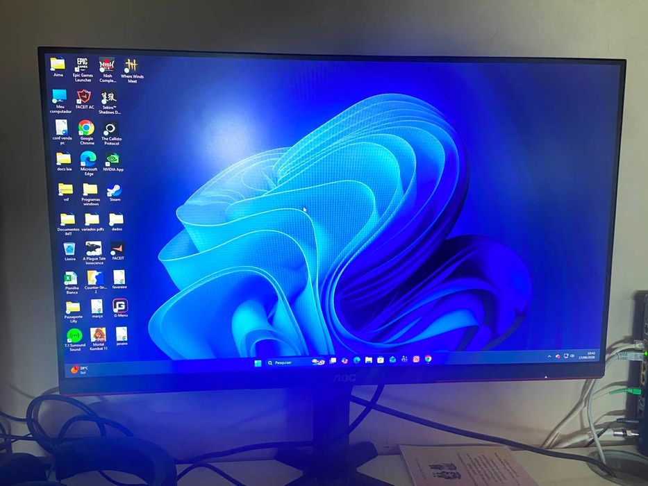 PC Gaming Completo — Ryzen 5 5600 + RTX 3060 12GB + 32GB RAM