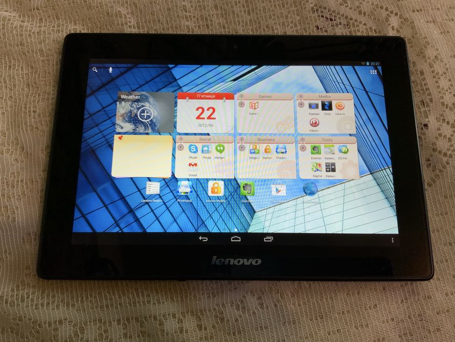 Планшет Lenovo Idea Tab S6000L. 16Gb, 10.1 дюйма