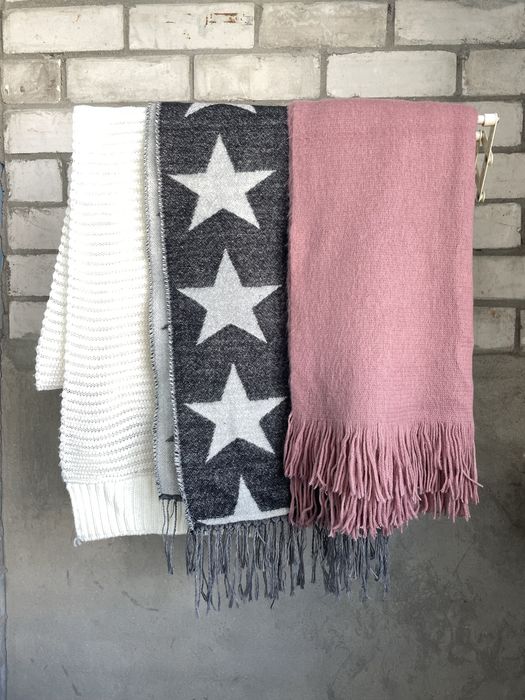 Шарф широкий осінь/зима