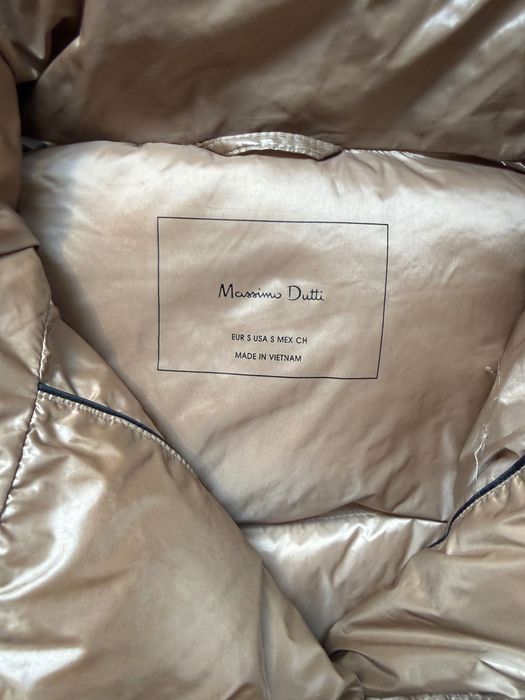 Kurka Massimo Dutti puch naturalny