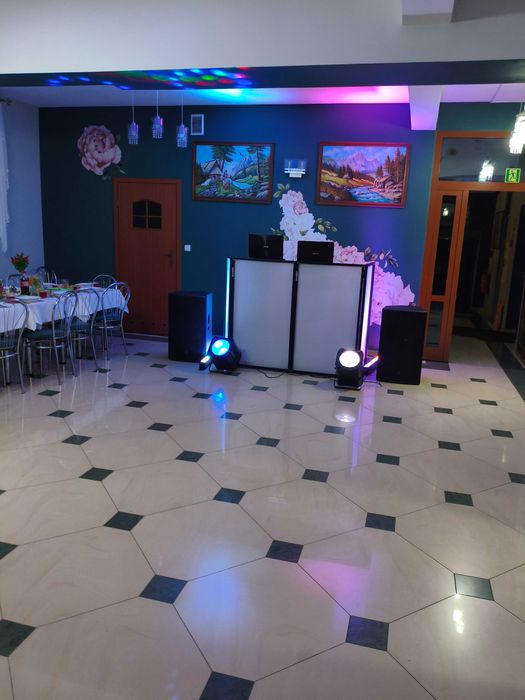 Parawan DJ stół  stanowisko dla dj