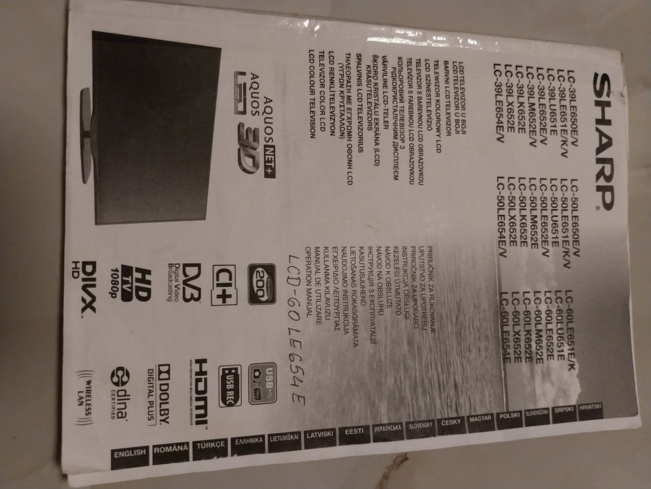 Telewizor 60" SHARP