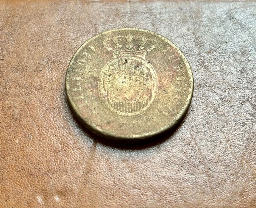 Moeda de D. Pedro IV Pataco 40 Reis Monarquia de Portugal 1826?