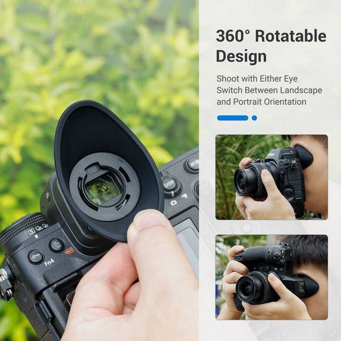 Eye cup (ocular, visor para evf) ergonómico para Nikon Z9, Z8 e Zf