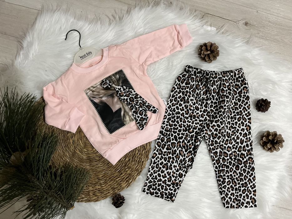 Komplet bluza leginsy nowy
