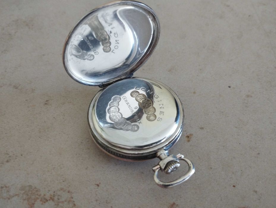 Longines 9 Grands Prix Pocket Watch