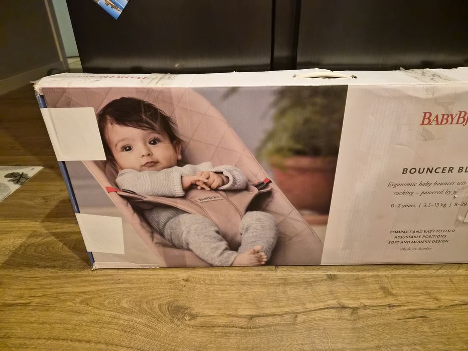 Bujaczek Babybjorn antracyt STAN BARDZO DOBRY