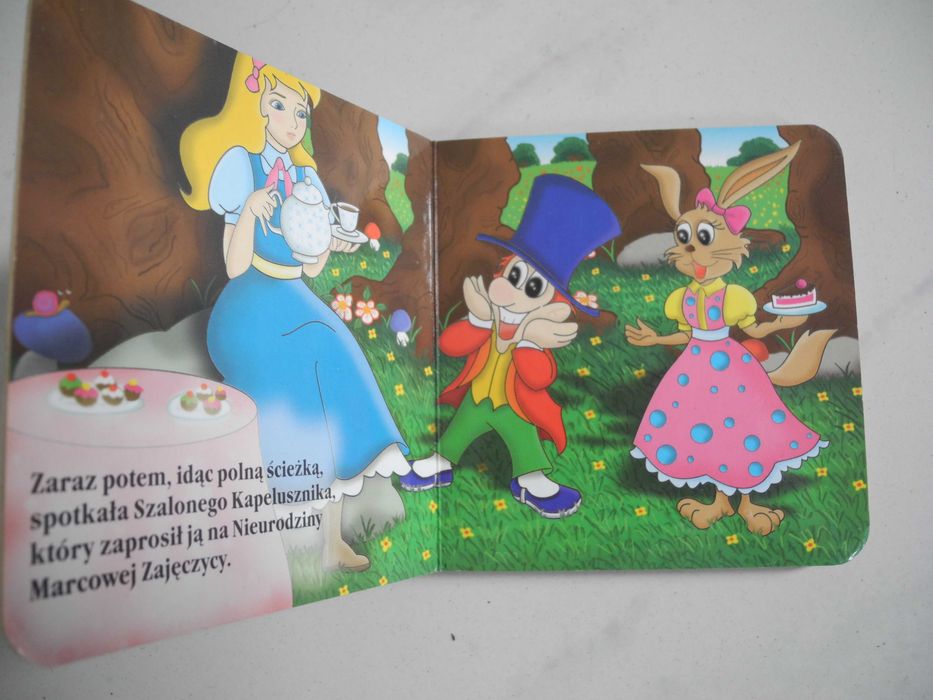 Pucio plus Alicja w krainie czarów - pogrubione strony mały format plus Puzzle