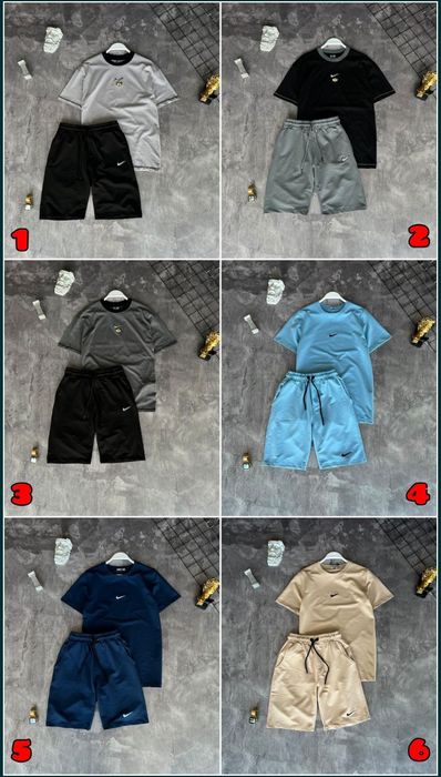 БЕЗ ПЕРЕДПЛАТИ‼️ Брендовий унісекс костюм Nike, Найк / S-2XL, ПРЕМІУМ