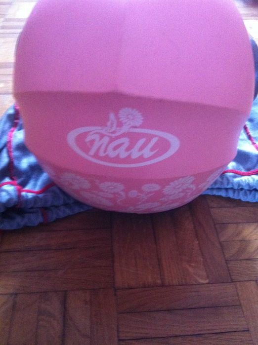 Capacetes Jet Nau Rosa com Viseira – Excelente Estado